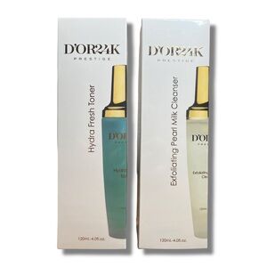D’OR24K Prestige Hydra Toner & Pearl Cleanser Set - NEW SEALED